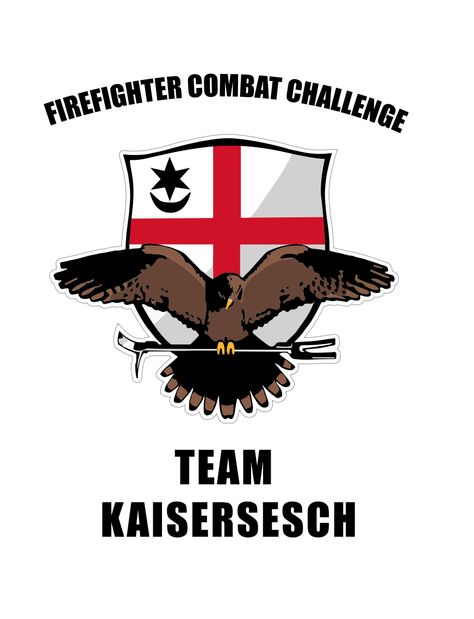 Firefighter Combat Challenge Team Kaisersesch Volunteer Firefighter Logo, Firefighter Combat Challenge, Firefighter Decals Vinyls, Firefighter Stickers, Wildland Firefighting, Juventus Logo, Sport Team Logos, Sports Team, Firefighter