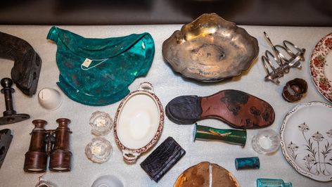 Real Titanic Artifacts, Titanic Today, Real Titanic, Titanic Artifacts, Titanic Facts, Titanic Museum, Titanic History, Titanic Movie, History Professor