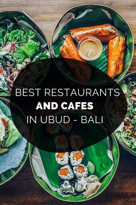 Bali Waterfalls, Bali Travel Guide, Indonesian Cuisine, Restaurant Guide, Ubud Bali, Breakfast Menu, Top Restaurants, Great Restaurants, Best Places To Eat