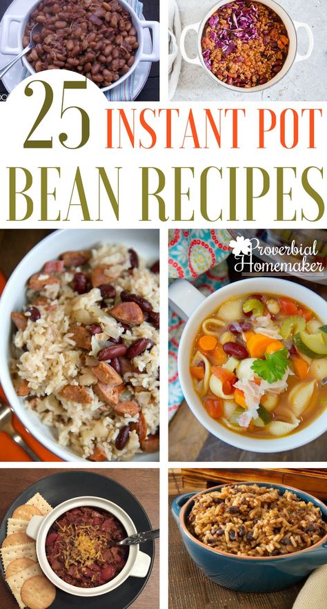 Pressure Cooker Bean Recipes, How To Cook Beans In An Instant Pot, Instapot Bean Recipes, Instant Pot Beans Recipes, Instant Pot Bean Recipes, Instant Pot Beans Recipe, Instant Pot Beans, Pot Beans, Delicious Instant Pot Recipes