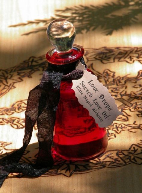 Unrequited love- blessing or a curse?! Magic Bottles, Love Oil, Potion Bottles, Love Potion, Magical Things, Red And Brown, Potion Bottle, Home Decor Aesthetic, Message In A Bottle