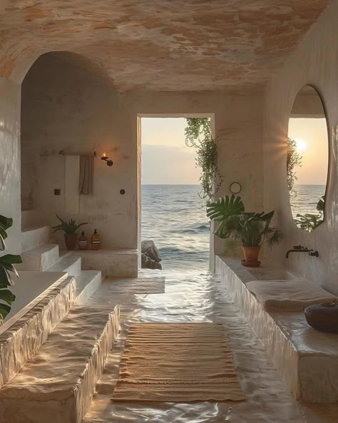 Italy House, Dream Life House, House By The Sea, Dream House Rooms, Mediterranean Homes, Dream House Interior, Stylish Home Decor, House Goals, Dream House Decor