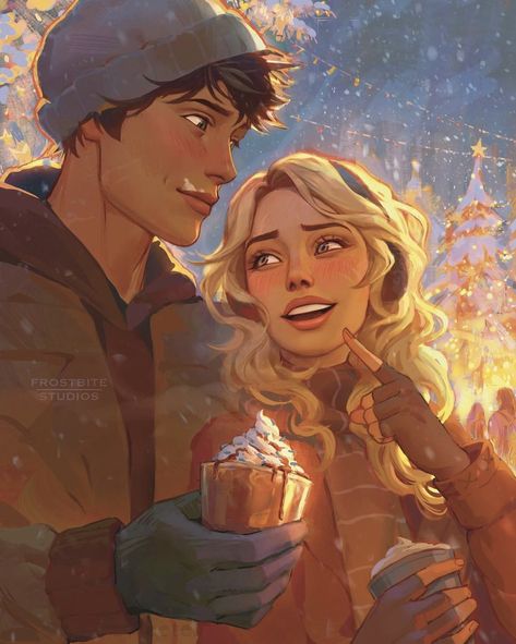 Frostbite Studios, Percabeth Fan Art, Percy Jackson Drawings, Percy Jackson Annabeth Chase, Percy Jackson Wallpaper, Zio Rick, Percy Jackson Ships, Percy And Annabeth, Percy Jackson Quotes