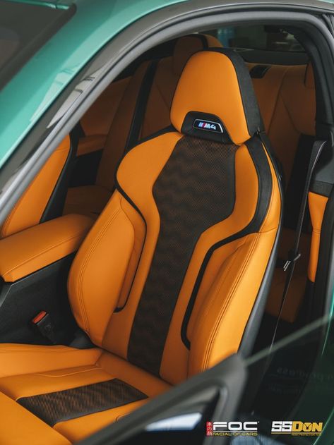 BMW M4 COMPETITION INTERIOR Bmw M4 Competition Interior, Bmw M4 Competition, M4 Competition, Bmw 325i, Orange Interior, Bmw I8, Bmw M4, Bmw M5, Bmw M3