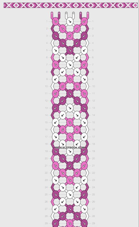 Simple Diamond Bracelet Pattern, Friendship Bracelet Patterns 6 Strand, 3 Strand Friendship Bracelet, Bracelet Pattern 3 Colors, Bracelet Patterns Easy 3 Colors, Sting Bracelets Pattern, 3 Colour Bracelet Pattern, Friendship Bracelet Patterns Diamond, Bracket Patterns Easy