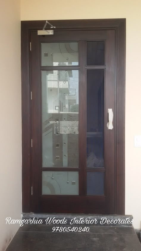 Wire Mesh Door Design Wooden, Jali Door Design, Single Main Door Designs, Jali Door, Main Door Designs, Prayer Room Ideas, House Main Door, House Main Door Design, Front Door Design Wood