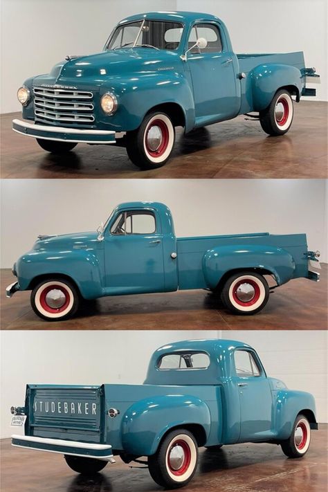 Classic Trucks Vintage, American Pickup Trucks, Studebaker Trucks, Sioux Falls South Dakota, Vintage Pickup Trucks, Old Pickup Trucks, Vintage Vehicles, Classic Pickup Trucks, Ford Pickup Trucks