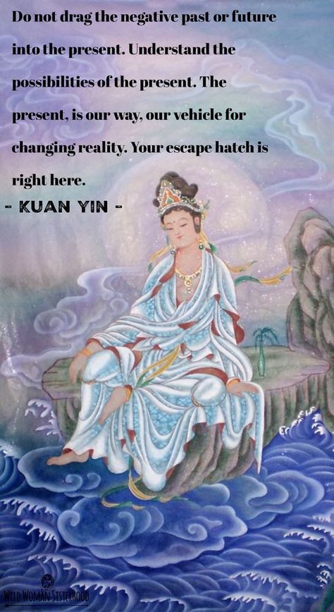 China Pictures, Zen Philosophy, Angel Guide, Quan Yin, Divine Feminine Spirituality, Kuan Yin, Buddhist Quotes, Kwan Yin, Divine Mother