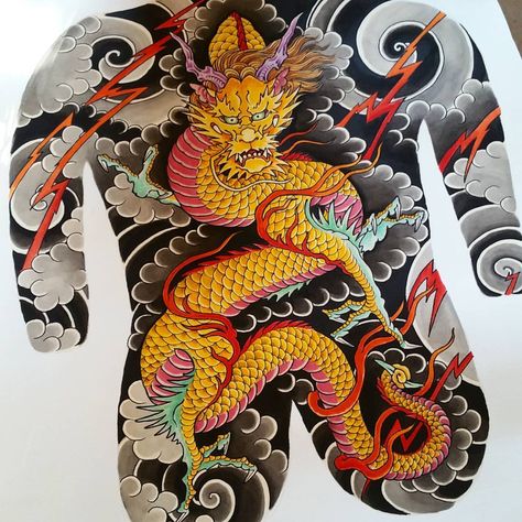 Going to barcelona!!! Keep going on 100 backsuits, #dragonart #ryu #dragon #clasictattoo #besttattooartistspain #besttattooartistsjpn… Japanese Back Tattoo, Dragon Tattoo Sketch, Dragon Tattoo Back Piece, Dragon Sleeve, Dragon Tattoo Art, Japan Tattoo Design, Japanese Dragon Tattoos, Biomechanical Tattoo, Full Back Tattoos