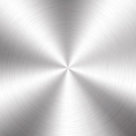 Silver metallic radial gradient with scr... | Premium Vector #Freepik #vector #circle #metal #silver #gradient Radial Gradient, Steel Texture, Futuristic Tech, Silver Gradient, Texture Metal, Metal Pattern, Metal Texture, Silver Circle, Brushed Metal