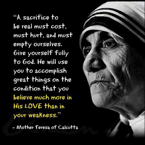 Mother Teresa A beautiful human being with a beautiful heart who had a great sense of humanity. Her human touch inspires me Quotes By Mother Teresa, Mother Theresa Quotes, Saint Teresa Of Calcutta, Mother Teresa Quotes, Saint Quotes Catholic, Saint Teresa, German Quotes, A Course In Miracles, Saint Quotes