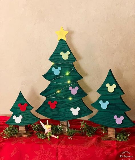 Mickey Mouse Christmas Crafts, Disney Inspired Christmas Decorations, Disneyland Christmas Decorations, Disney Christmas Diy Decorations, Christmas Disney Decor, Diy Mickey Mouse Christmas Decorations, Diy Disney Christmas Decorations, Disney Christmas Decor, Disney Christmas Decorations Outdoor