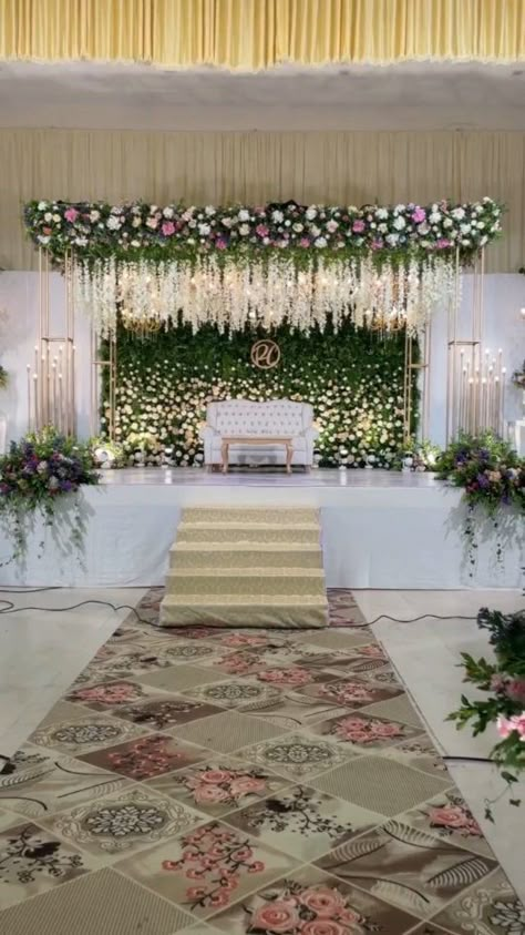 Event Repost | Wow! Everything about this is so elegant.. Decor by @colorsevents Originally featured on @eventrepost.in Follow our page for latest… | Instagram Groom Stage Decoration, Wedding Reception Stage Design, Wedding Backdrop Decorations Receptions, Stage Decorations Event Backdrops, Stage Decorations Wedding Receptions, Engagement Stage Decoration Backdrops, Marriage Stage Decoration Weddings, Wedding Stage Design Indian, Wedding Reception Stage Decorations Backdrops