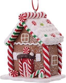 Gingerbread House Ornaments, Ornaments For Christmas Tree, Party Home Decoration, Gingerbread House Kits, Resin Christmas, Gingerbread House Decorations, Candy House, Gingerbread Ornaments, Christmas Tree Cookies