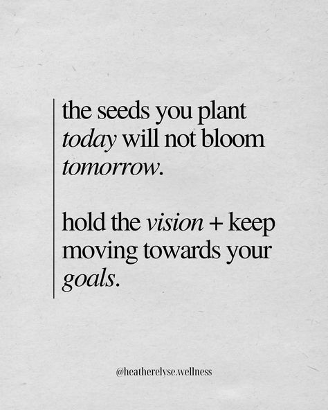 Monday reminder 🤍 Remember that just because it’s taking time doesn’t mean it’s not happening for you. Hold the vision bb 🫶🏻 you’ve got this . . . #mondayreminder #mindsetmotivation #goalsetting [healthy lifestyle, balance life, mindset motivation, habits, morning routine, health and wellness, workout, yoga, pilates, meditation, mindfulness, journaling, self love, self care] Healthy Motivational Quotes, Motivation To Do Something, Morning Routine Quotes Motivation, Take It Day By Day Quotes, Quotes About Routine, Self Care Sayings, Mantras To Live By Motivation, Get Healthy Motivation, How To Be More Motivated