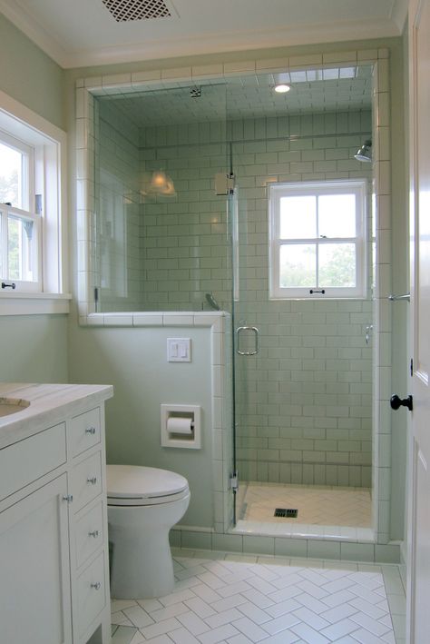 Mint Green Shower Tile, Seafoam Green Bathroom Ideas, Comfort Room Tiles Small Bathrooms, Mint Green Tile Bathroom, Mint Green Bathroom, Herringbone Floor Pattern, Seafoam Green Bathroom, Green Shower Tile, Mint Green Bathrooms