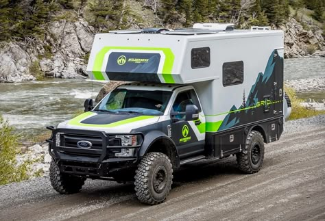 Overlander Vehicles, Motorhome Inspiration, Caravan Exterior, Overland Camper, Camper Design, Camp Trailer, Pickup Camper, Truck Bed Camper, Atv Trailers