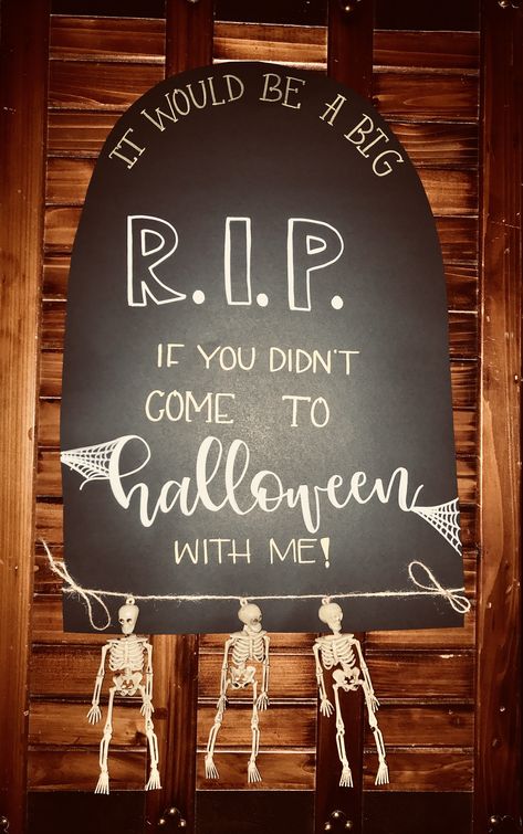 Halloween Dance Highschool Dance Halloween Poster Ideas For School Dance, Halloween Posters Ideas For School, Monster Mash Dance Poster Ideas, Halloween Dance Asking Ideas, Halloween Dance Proposal, Halloween Dance Posters, Halloween Themed Hoco Proposal, Harvest Dance Proposals, Harvest Dance Poster Ideas