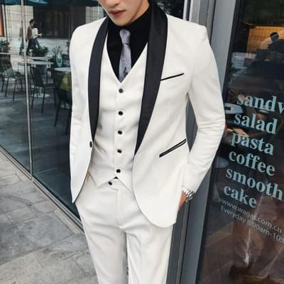 Groom Suit Vintage, Mens White Suit, Men Suits Wedding, White Wedding Suit, Groomsmen Tuxedos, Suit For Wedding, Christmas Suit, Dinner Suit, Wedding Suits Groom