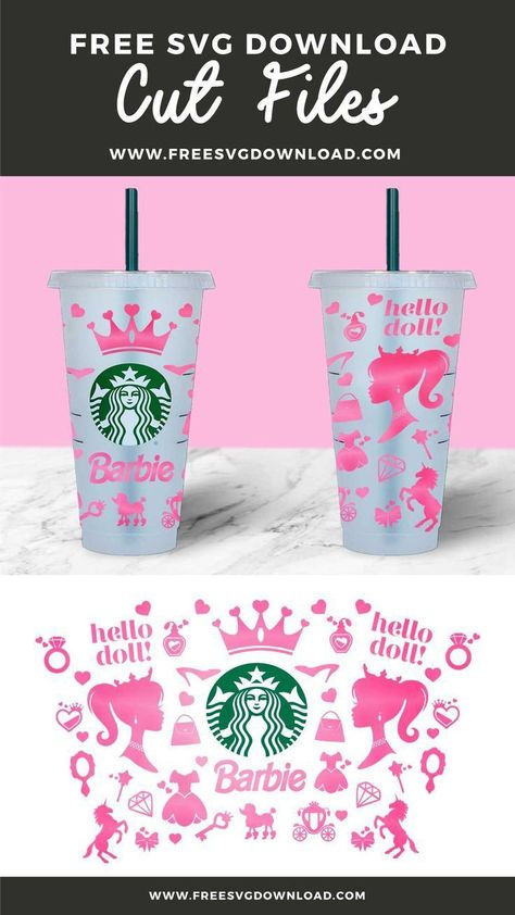 We Offer Premium Templates, SVG, Logos, Font's, Flyer, Instagram templates, Bundle Offer's, WordPress Themes, Shopify Themes Barbie Cups Idea, Barbie Cricut Projects Birthday, Barbie Cricut Ideas, Barbie Free Svg, Barbie Starbucks Cup, Starbuck Wraps Svg Free, Free Svg Files For Cricut Barbie, Starbucks Svg Free, Free Starbucks Wrap Svg