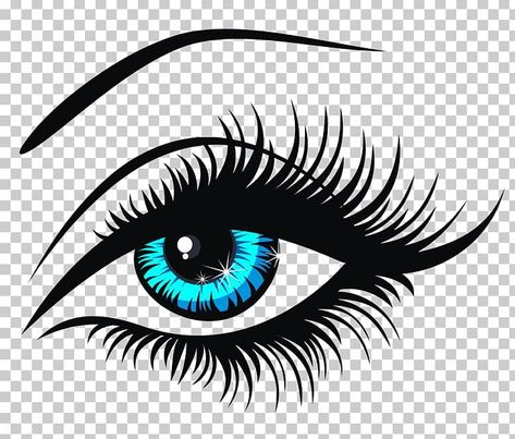 Eye Graphic Design, Eye Clipart, Eye Png, Eyes Png, Gothic Girl Art, Eye Outline, Eyes Clipart, Eyes Sticker, Seductive Eyes