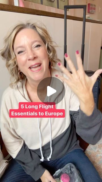 Travel Tips Pilot Wife on Instagram: "Comment LINK for long flight essentials to be sent to your inbox. ✈️ 5 Europe Long Flight Essentials:
1. Move eye drops and container of thick lotion to your personal item after security because of the dry air and awful soap in the airplane
2. AirPods cord in case one falls out while sleeping
3. Small pouch that fits your airplane seat pocket area
4. Phone prop (fits iPad or phone)
5. Zipper locks
👨‍✈️ I’m a Houston pilot wife sharing tips to help you “travel the globe without a worry in the world” on YTube and IG." Long Flight Essentials, Toiletries List, In The Airplane, Airplane Travel Essentials, Pilot Wife, Cruise 2023, Flight Essentials, London Trip, Long Flight