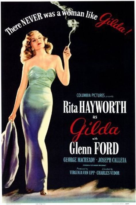 Oud Hollywood, Rita Hayworth Gilda, Vintage Films, Filmy Vintage, Film Vintage, Old Movie Posters, Noir Movie, Best Movie Posters, Old Movie