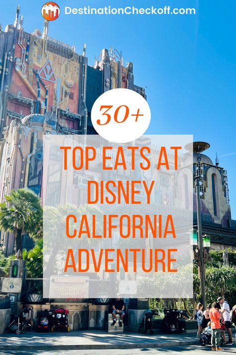 Disney California Adventure Food, California Adventure Food, Disneyland 2024, Avengers Campus, Food To Try, Disney California Adventure Park, California Adventure Park, Park Restaurant, Disneyland Tips