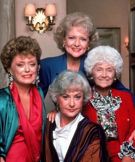 We still can't make sense of these story lines on "The Golden Girls." The Golden Lady, Rue Mcclanahan, Estelle Getty, Bea Arthur, Comedy Tv Shows, Themed Cafes, Abc Photo, Three Best Friends, The Golden Girls