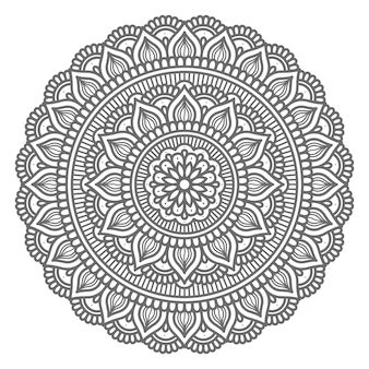 Premium Vector | Hand drawn round circle beautiful mandala illustration for abstract and decorative concept Drawing Wedding Invitation, Mandala Illustration, Hand Drawn Mandala, Flower Invitation Card, Mandala Circle, Drawn Mandala, Doodle Paint, Trippy Drawings, Round Mandala