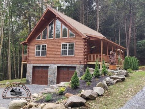 Log Homes New York - Portfolio | Catskill Mt. Cabins Modular Log Cabin, Mt Whitney, Cabin Home, Kingston Ny, Catskill Mountains, Log Cabin Homes, Log Cabins, Modular Homes, Cabin Homes