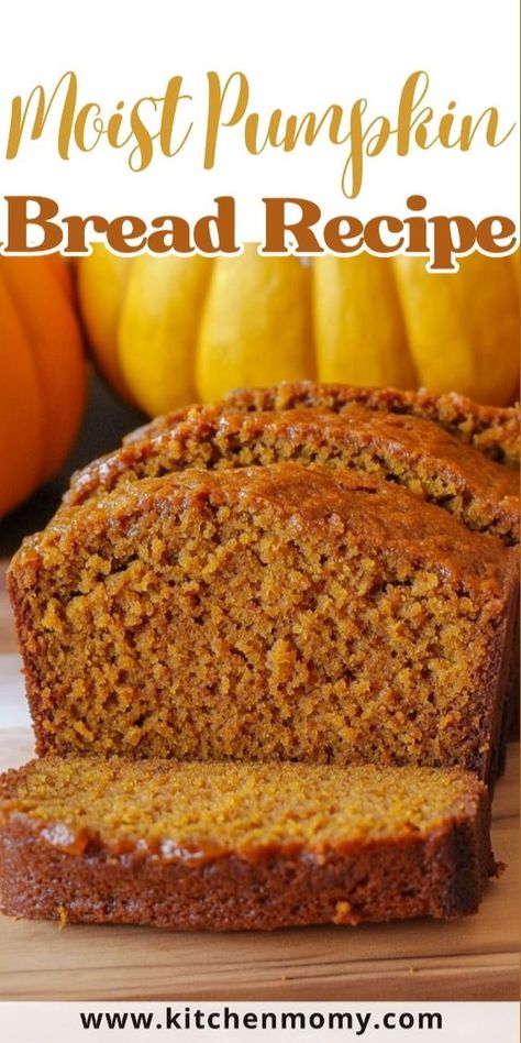 Baking doesn’t have to be complicated. This moist pumpkin bread recipe is proof! With its simple instructions, you'll have warm, fresh bread in no time. It's loaded with pumpkin spices, making every slice a cozy treat. Ideal for breakfast, dessert, or a snack, it's a versatile recipe you’ll want to make again and again. Check out the link for everything you need to bake this tasty bread, and transform your home into a bakery today! Moist Pumpkin Bread Recipe, Homemade Pumpkin Bread, Pumpkin Spice Bread, Frozen Pumpkin, Moist Pumpkin Bread, Pumpkin Loaf, Leftover Pumpkin, Homemade Pumpkin Puree, Recipe Simple