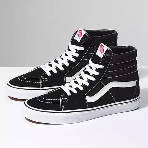 Vans Sk8-hi Shoe Mens Size 10 NWT Bmx Pro, Estilo Vans, Vans Sk8 Hi Black, Sk8 Hi Vans, Tenis Vans, Style Vans, Basket Style, Dr Shoes, Vans Black And White