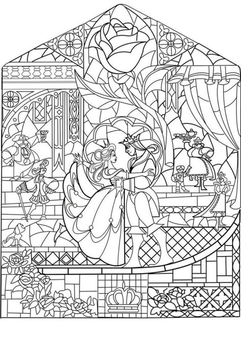 Disney Coloring Pages for Adults - Best Coloring Pages For Kids Mandala Disney, Disney Adult Coloring Books, Modele Zentangle, Disney Coloring Sheets, زجاج ملون, Adult Colouring Pages, Disney Colors, Wallpaper Laptop, Princess Coloring