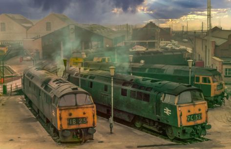 Abandoned Town, Great Western Railway, Abandoned Train, British Railways, Western Region, Train Stations, British Rail, Train Sets, Electric Locomotive