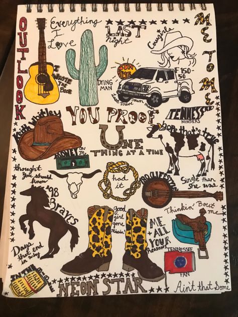 Artwork inspired by the songs, last night, you proof, cowgirls, and more! One Thing At A Time, Morgan Wallen, Night Love, Last Night, Brave, Songs