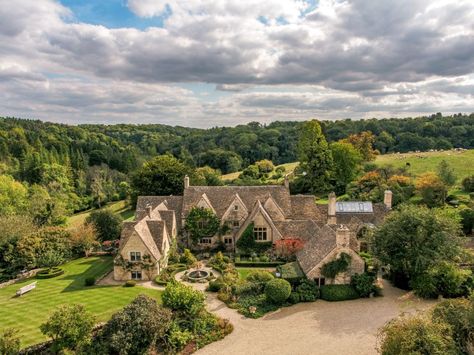 Stroud Gloucestershire, English Manor Houses, Old Manor, Equestrian Facilities, Historic Houses, English Manor, Countryside House, Country Estate, English Cottage