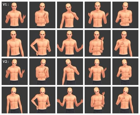 Sims 4 Emotions, The Sims 4 Pose, Sims 4 Stories, Poses Sims 4, 4 Poses, Ts4 Poses, Poses Standing, Sims Poses, Sims 4 Poses