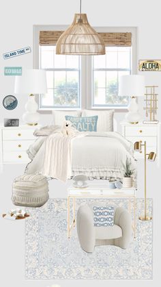 Check out your_local_girly_girl's Shuffles 𝐁𝐞𝐚𝐜𝐡 𝐫𝐨𝐨𝐦! Costal Bedroom, Surf Room Decor, Coastal Room Decor, Ocean Room Decor, Beachy Room Decor, Beach Room Decor, Beachy Room, Coastal Room, Pinterest Room Decor