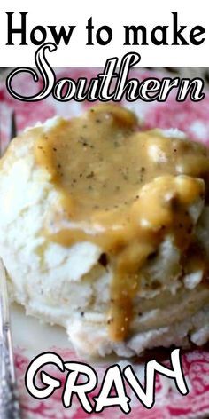 Southern Gravy Recipe, Southern Gravy, Homemade Gravy Recipe, Easy Gravy Recipe, Turkey Gravy Recipe, How To Make Gravy, Southern Recipes Soul Food, Homemade Gravy, Turkey Gravy