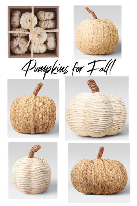 Rattan Pumpkins, Minimalist Thanksgiving, Corn Husk Crafts, Outside Halloween Decorations, Fall Apartment Decor, Modern Fall Decor, Fall Fireplace, Cozy Fall Decor, Fall Table Settings