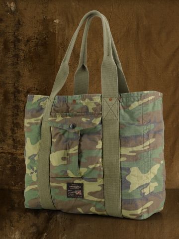 Camouflage Cotton Tote - Denim & Supply  Bags & Business - RalphLauren.com Tas Denim, Camo Bag, Military Bag, Personal Computer, Jeans Bag, Denim And Supply, Denim Bag, Fabric Bags, Designer Bag