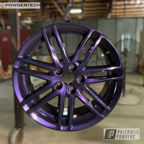 Powder Coating: Wheels,Automotive,Alloy Wheels,18",Lazer Purple PMB-4150,18" Wheels,Toyota,Scion,Powdertech,18" Aluminum Rims,TC Powder Coated Wheels, Chevy Cruze Custom, Purple Wheels, Jeep Cherokee Accessories, Jeep Rims, Subaru Accessories, Powder Coating Wheels, Custom Wheels Cars, Purple Jeep