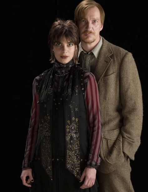 Why Lupin and Tonks’s romance is one of Harry Potter’s greatest tragedies | Wizarding World Remus Lupin Nymphadora Tonks, Tonks Harry Potter, Lupin Harry Potter, Remus And Tonks, Natalia Tena, Nymphadora Tonks, Half Blood Prince, Harry Potter Cosplay, Hallowen Costume