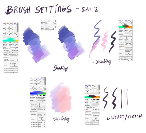 Sai 2 Brushes, Paint Tool Sai Tutorial, Sai Brushes, Bunny Character, Metroid Samus, Digital Brushes, Shading Brush, Skin Paint, Procreate Brushes Free