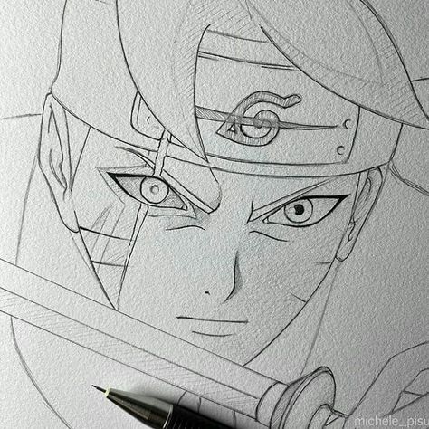 Naruto Hokage Drawing, Boruto Drawing Pencil, Naruto Drawings Easy, Naruto Painting, Naruto Sketch Drawing, Pencil Sketch Images, Art Sketches Doodles, Naruto Sketch, Naruto Drawings