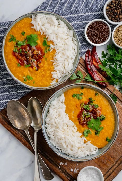 Instant Pot Dal Tadka (Dal Fry) | My Heart Beets Instant Pot Dal, Tadka Dal, Tiffin Service, Dal Tadka, Rice Fried, Dal Fry, Recipe Rice, Jeera Rice, Food Photography Tips