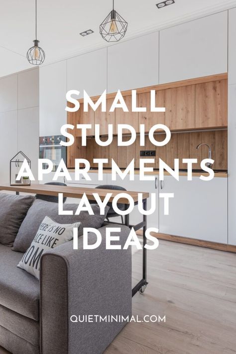 small studio apartment layouts Modern Studio Apartment Ideas, Tiny Studio Apartments Layout, Studio Type Apartment, Studio Apartment Plan, Studio Apartment Furniture, Apartment Furniture Layout, Apartment Layouts, Small Apartment Layout, Studio Apartment Floor Plans