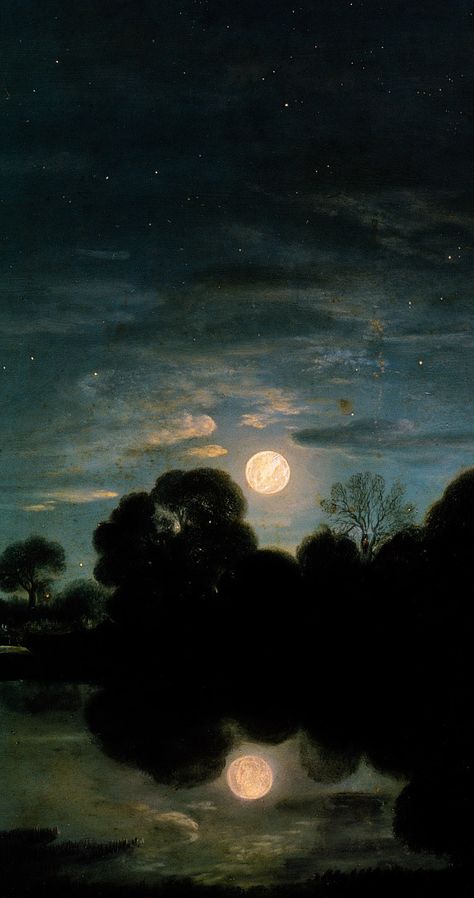 ╭ Details & Art ╮ Bg3 Wallpaper, Adam Elsheimer, The Flight Into Egypt, Flight Into Egypt, Atkinson Grimshaw, Arte Peculiar, Celestial Art, Aesthetic Painting, Ethereal Art