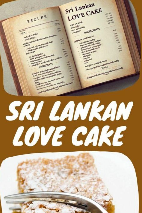 Hey, have you ever had a taste of Sri Lankan Love Cake? I just tried it recently for the first time myself! My friend Nadee from Sri Lanka gave me this really Love Cake Recipe, Sri Lankan Recipes, One Pot Wonders, Christmas Foods, Superfood Powder, Spice Cake, Honey And Cinnamon, Morning Tea, Asian Cooking